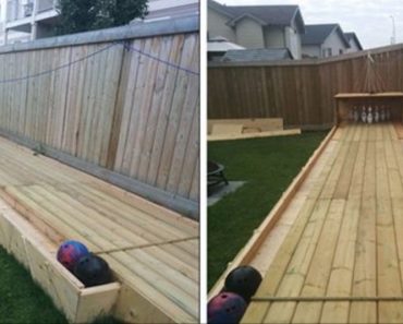 Learn How to Build A Huge Bowling Alley In Your Backyard