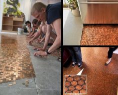 Penny Flooring Just Makes Cents