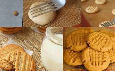 Peanut butter cookies (2 ingredients)