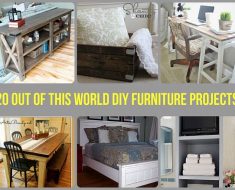20 Out Of This World DIY Furniture Projects