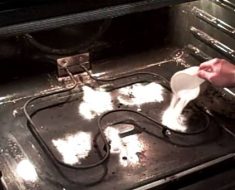 Cleaning Hack – How To Clean Your Oven With Just Baking Soda And Water