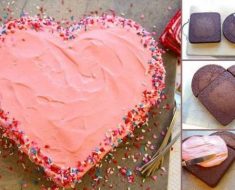 Valentine’s Day Heart-Shaped Cake Recipe