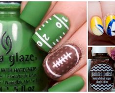 15 Super Nail Designs That Are A Total Touchdown