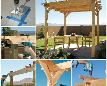 DIY Backyard Pergola