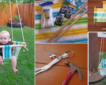 DIY Hammock-Type Baby Swing