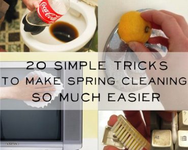 20 Simple Tricks To Make Spring Cleaning So Much Easier