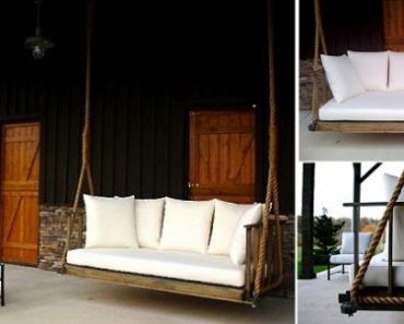 DIY Giant Porch Swing