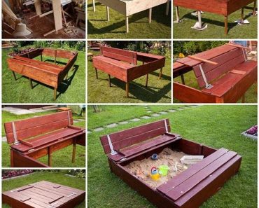 DIY Nice Sandbox for Kids