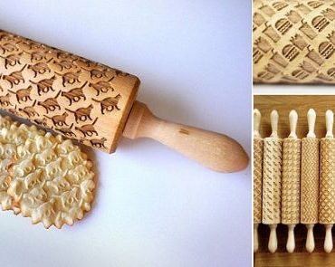 Laser-Engraved Rolling Pins