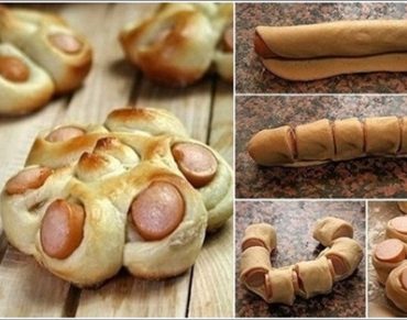 DIY Twisted Hotdog Bun Tutorial