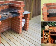 Learn How To Build A Brick Barbecue