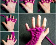 How to Do Finger Knitting