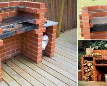 DIY Backyard Brick Barbecue