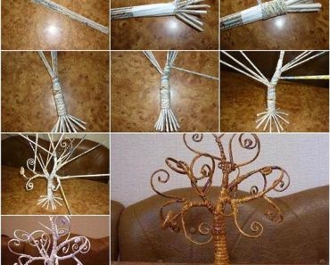 How to DIY Decorative Tree from Old Newspaper