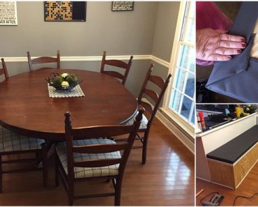 Using Simple Materials, He Transformed His Dining Room. You’ll Be Amazed By What He Created.